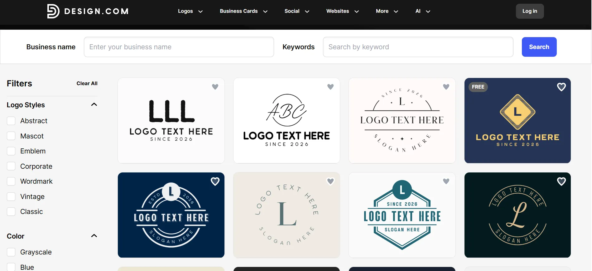 design logo templates